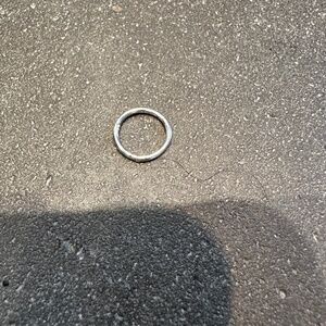 MARIA TASH 14k WHITE GOLD CLICKER approx 1.02mm